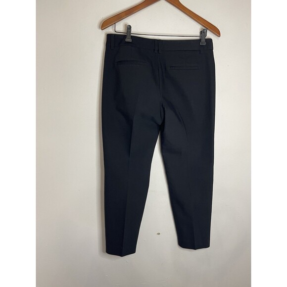 Express Editor Women's 6R Black Cropped Ankle Tapered Dress Pants - Picture 6 of 6